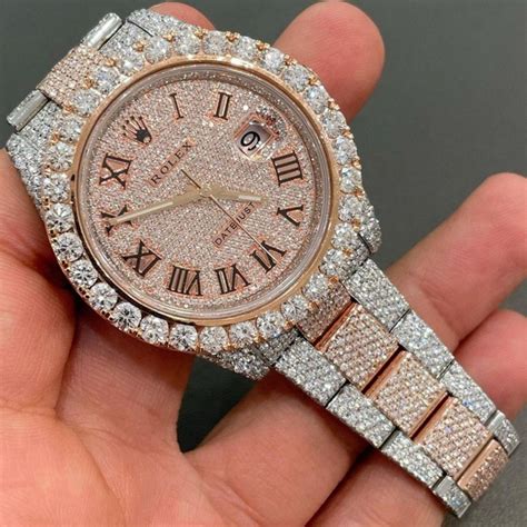 replica moissanite watch|moissanite iced out watches.